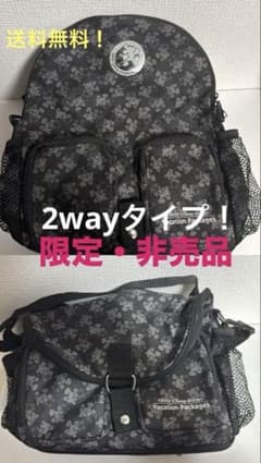 限定価格送料無料ディズニー黒バック2WAYシート付限定非売品のサムネイル