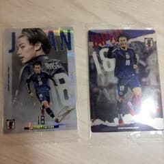 上田綺世 日本代表 トレーディングカード 2枚セットのサムネイル