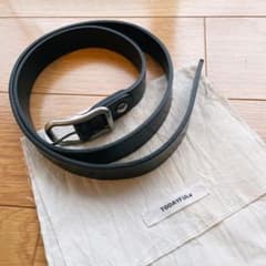 todayful  Backle Leather Belt ブラックのサムネイル