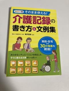 そのまま使える!介護記録の書き方&文例集 カラー版のサムネイル