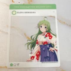 ミリオンライブ 京まふ コラボ エレナ クリアカードのサムネイル