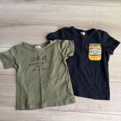 キッズ半袖Tシャツ2枚セット売り 100cmのサムネイル