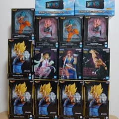 ジャンプ系 フィギュアセット ドラゴンボール ONE PIECE 14個 - メルカリ