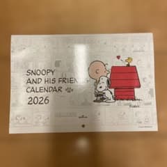 H*C様 スヌーピー カレンダー 2026 壁掛けのサムネイル