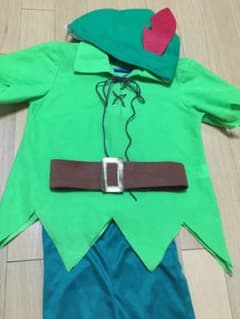 ハロウィン　ピーターパン衣装　4点セット120サイズのサムネイル