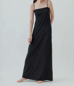 ［yo BIOTOP ］Silk jersey cami dressのサムネイル