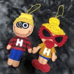 ヒスミニ　フェルトマスコット2体のサムネイル