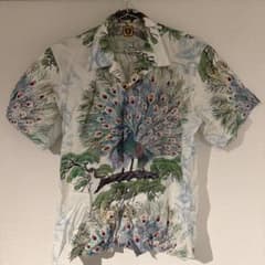 HUMAN MADE 孔雀柄 アロハシャツのサムネイル
