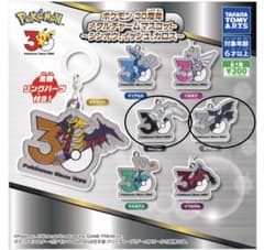 ポケモン 30周年 メタルチャームマスコット 2点セットのサムネイル
