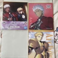 Fate stay night 미니 컬러 종이 세이버 아처 길가 메쉬