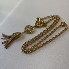 ソニアリキエル　ヴィンテージ　タッセルメダリオン　ロングネックレス