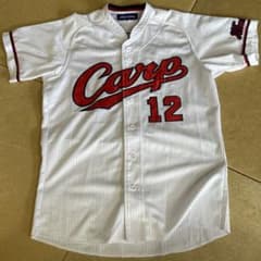 MIZUNO 広島東洋カープビジターハイクオリティMユニフォーム12九里亜蓮