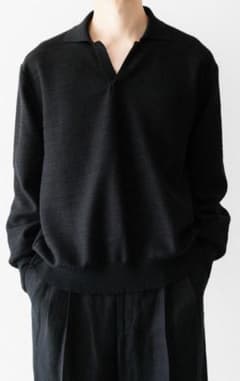 ssstein 26SS SLUB COTTON KNIT SKIPPER LS - メルカリ