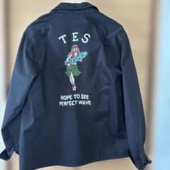 TES ブラック カバーオール Mサイズ - メルカリ