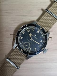 最終値下げ】ハミルトンH76719530カーキアビエーション手巻 ユニタス