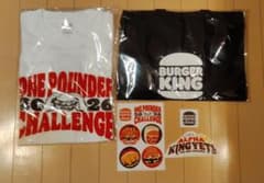 バーガーキング ワンパウンダーチャレンジ Tシャツのサムネイル