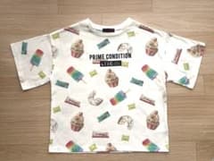 ラブトキ　アイスクリームプリント 半袖Tシャツ Lサイズ(160cm)のサムネイル