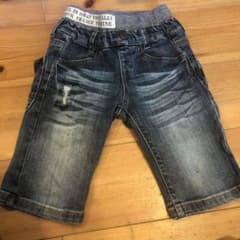デニムハーフパンツ  junkstore  110のサムネイル