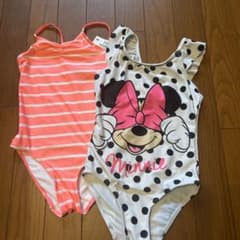 H&M ワンピース水着 2枚セット 110-116cmのサムネイル