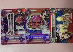 アイカツカード SPICY AGEHA 3枚セット　まとめ売り　即購入◎のサムネイル