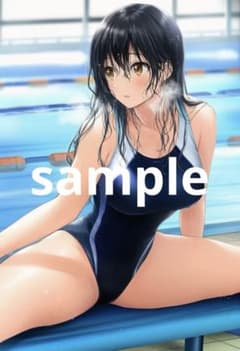 黄金の神 アニメポスターレア♥額付き発送♥a4紙沢光 ♯0025 美女 かわいい アートポスター A4光沢写真用紙 コレクション用