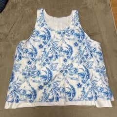 花柄プリント水着 6Lサイズのサムネイル