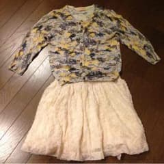 H&Mのバラレースのスカート☆のサムネイル