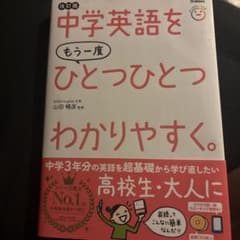中学英語をもう一度ひとつひとつわかりやすく。のサムネイル