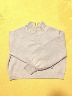 Lounie パープル パール ハイネックニットのサムネイル