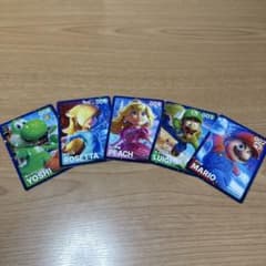 スーパーマリオ キャラクターカード 5枚セットのサムネイル