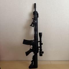 SR-16 M4 電動ガン 本体 スコープ付き　カスタム SR-16 M4 電動ガン 本体 スコープ付き カスタム - メルカリ
