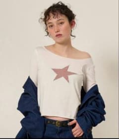 [新品タグ付き] Tina jojun ノベルティ Star Tシャツのサムネイル