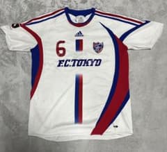 FC東京　白ユニフォーム　adidas 6番セット　非売品のサムネイル