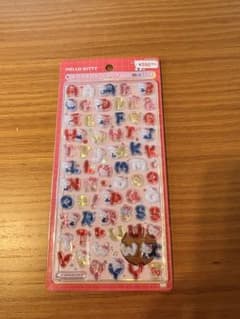 HELLO KITTY BONBON DROP アルファベットシールのサムネイル