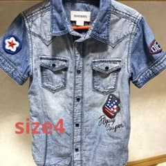 ディーゼル★半袖シャツ【size4】のサムネイル