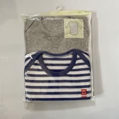 UNIQLO クルーネックボディ長袖2Pのサムネイル