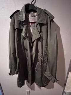 L*y様 【BURBERRY BRIT】ミリタリー トレンチコート オリーブ チのサムネイル