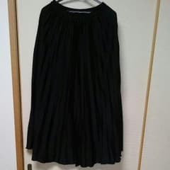 m様専用 プリーツスカート 黒のサムネイル