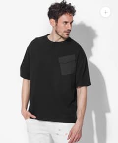 買えるLEON別注 WISS.KEY 黒 Tシャツ フロントポケット付き - メルカリ
