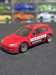 ホットウィール Honda Civic EG レッドのサムネイル