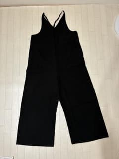 ブラック サロペット オールインワンのサムネイル