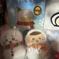 ちいかわ 雪だるま マスコット ぬいぐるみ まとめ売りのサムネイル