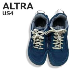 ALTRA アルトラ スニーカー 青　約22.5cmのサムネイル