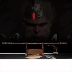 如意棒 古兵器 武具 西遊記 ブラックミソロジー：悟空 映画 装飾用 如意棒 古兵器 武具 西遊記 ブラックミソロジー：悟空 映画 装飾用