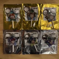 忍たま乱太郎 ナンジャタウン限定 キャンディーキーホルダー 6点セットのサムネイル