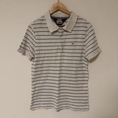 Hilfiger 半袖ポロシャツ X-Large ホワイト/ストライプのサムネイル