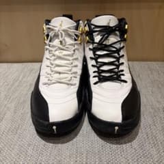 NIKE AIR JORDAN 12 ホワイト ブラック ゴールド - メルカリ
