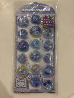 カプセルポップシール 青色系のサムネイル