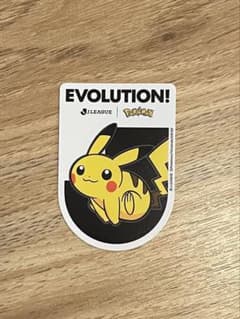 Jリーグ ポケモン EVOLUTION! ステッカー ピカチュウのサムネイル