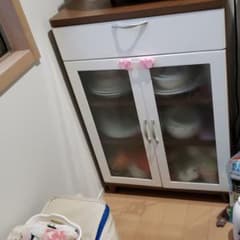 食器棚　引き出し　３段のサムネイル